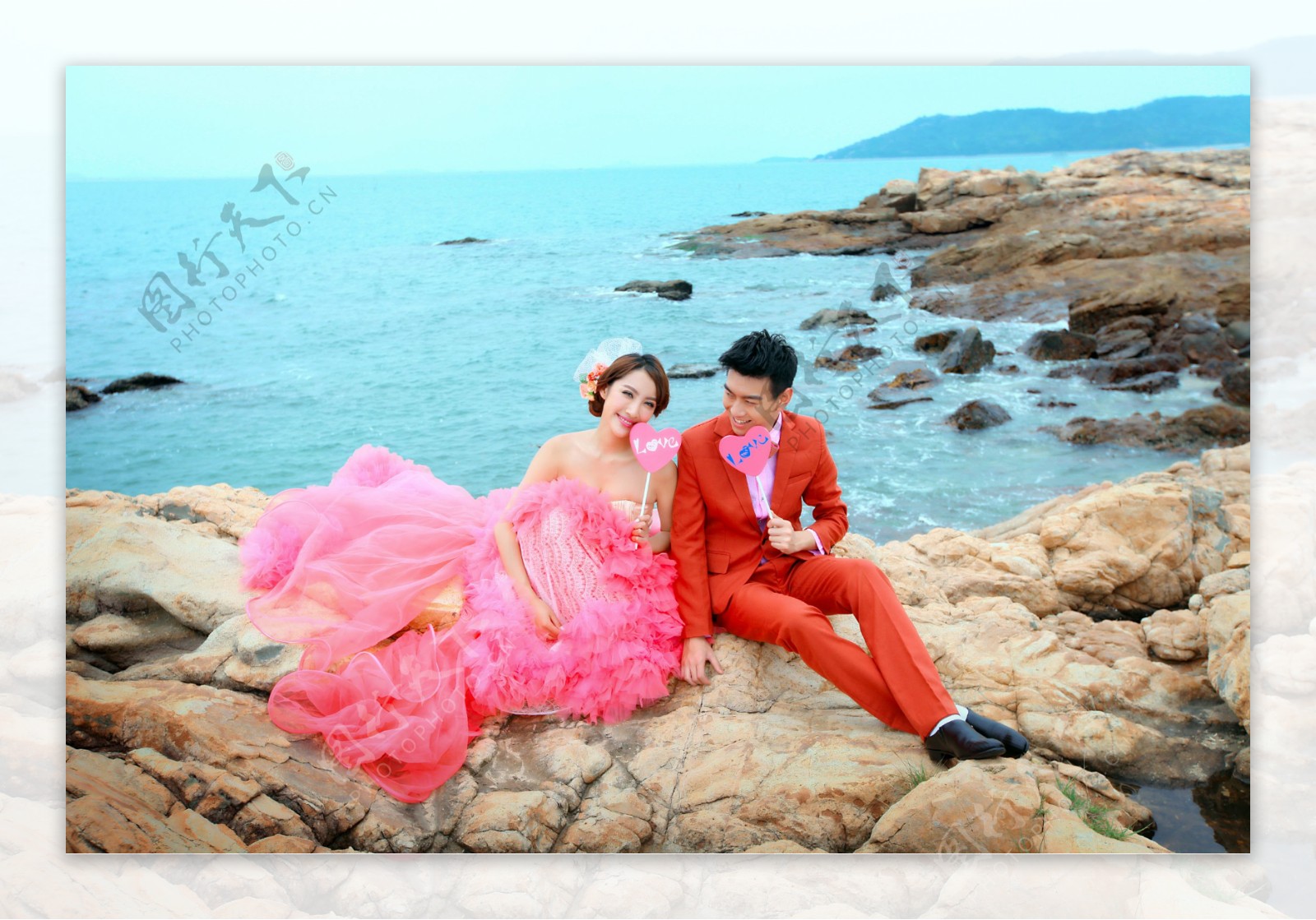 希腊岛摄影基地婚纱照图片