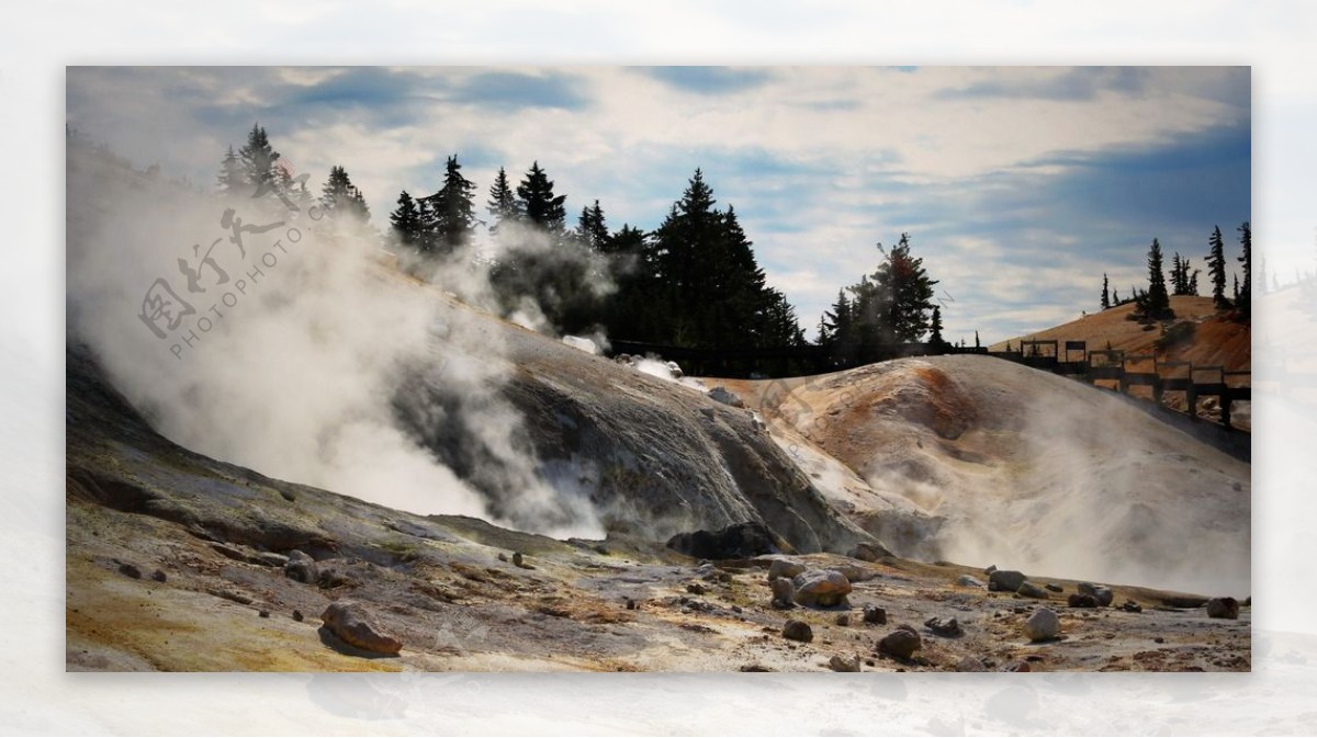 拉森火山国家公园图片