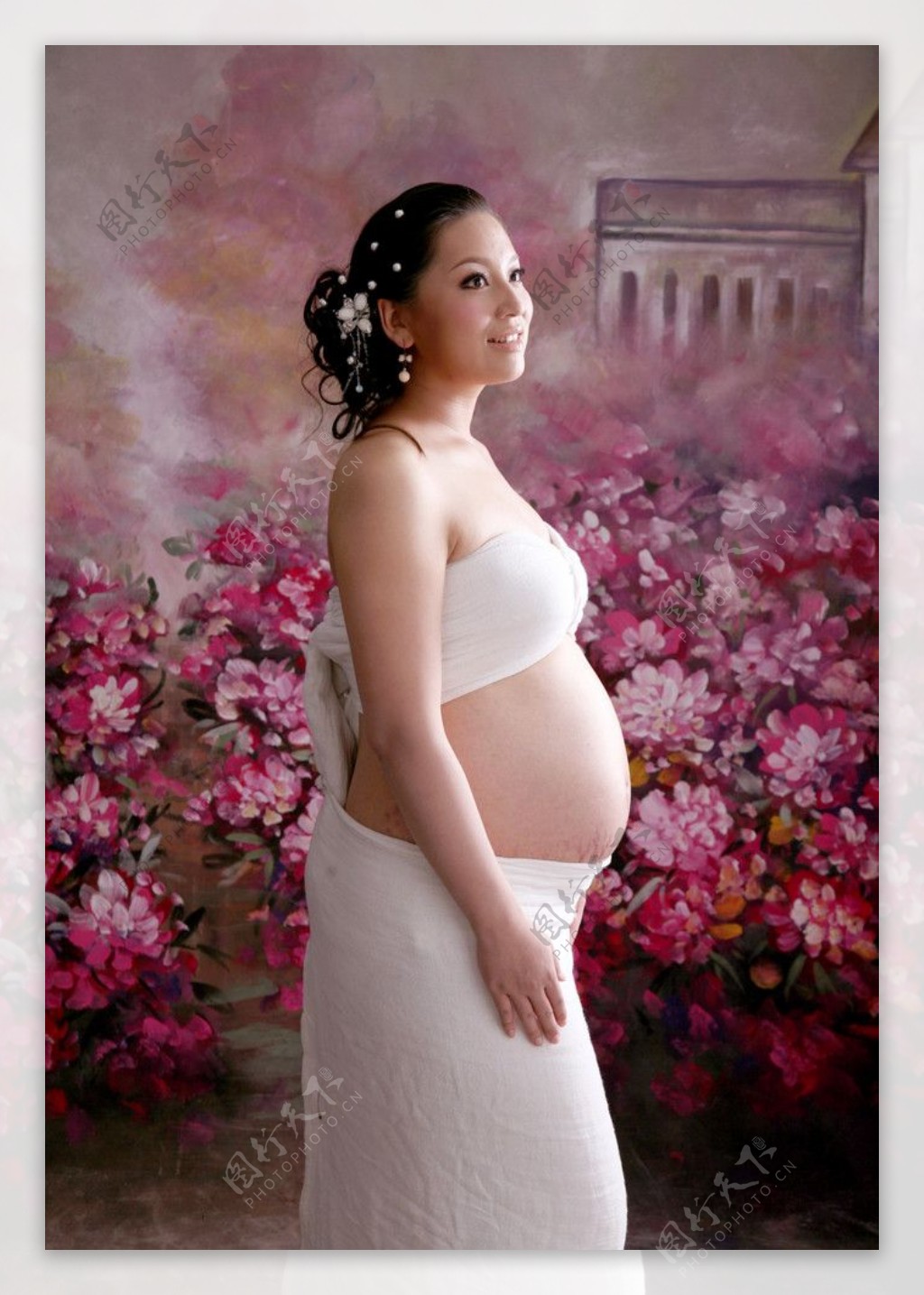 可爱孕妇图片