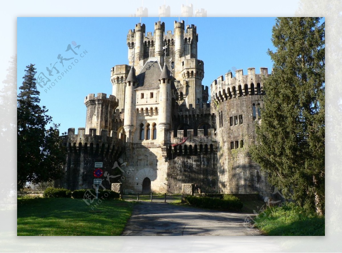 欧洲复古城堡高清大图图片