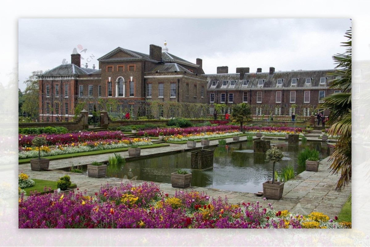 伦敦肯辛顿宫花园图片
