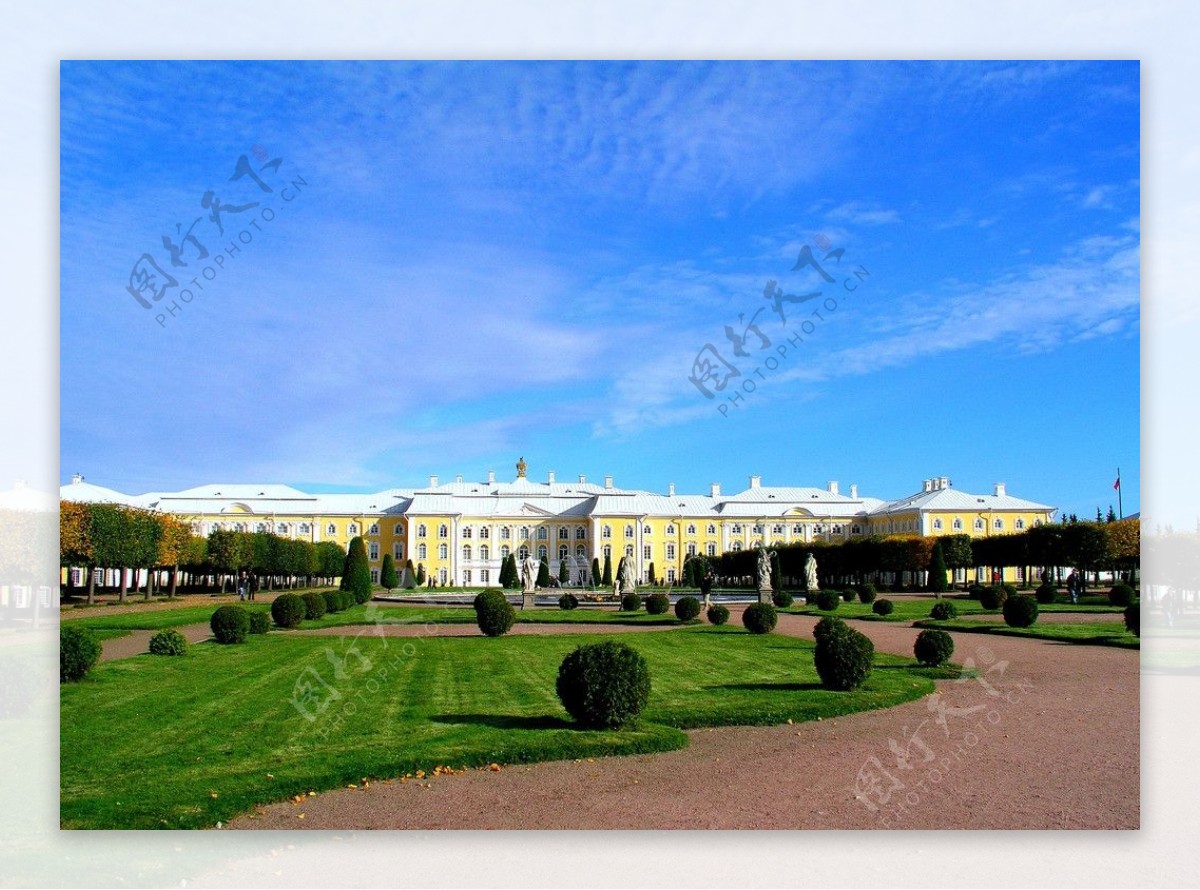 俄罗斯圣彼得堡夏宫图片