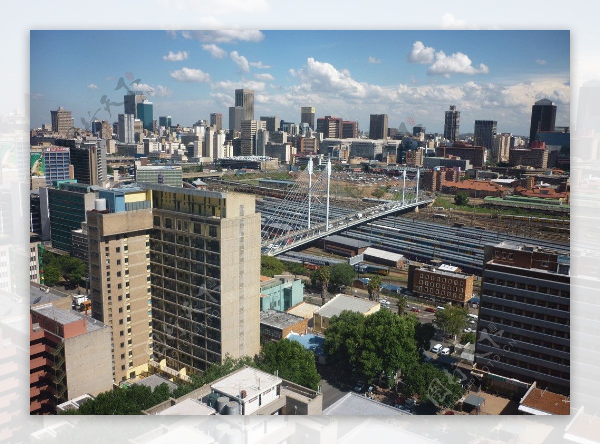 南非约翰内斯堡市中心图片