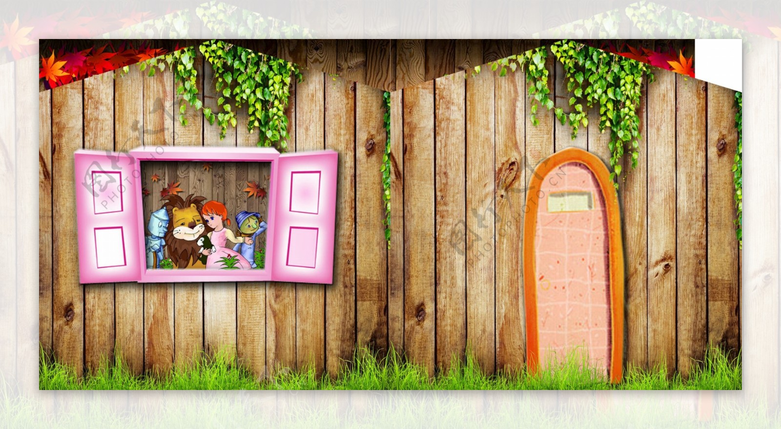 童话小木屋图片