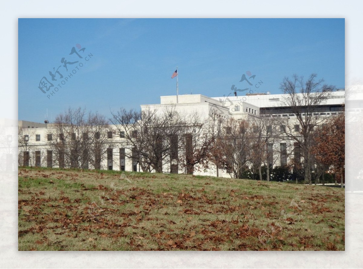 美国白宫风景图片