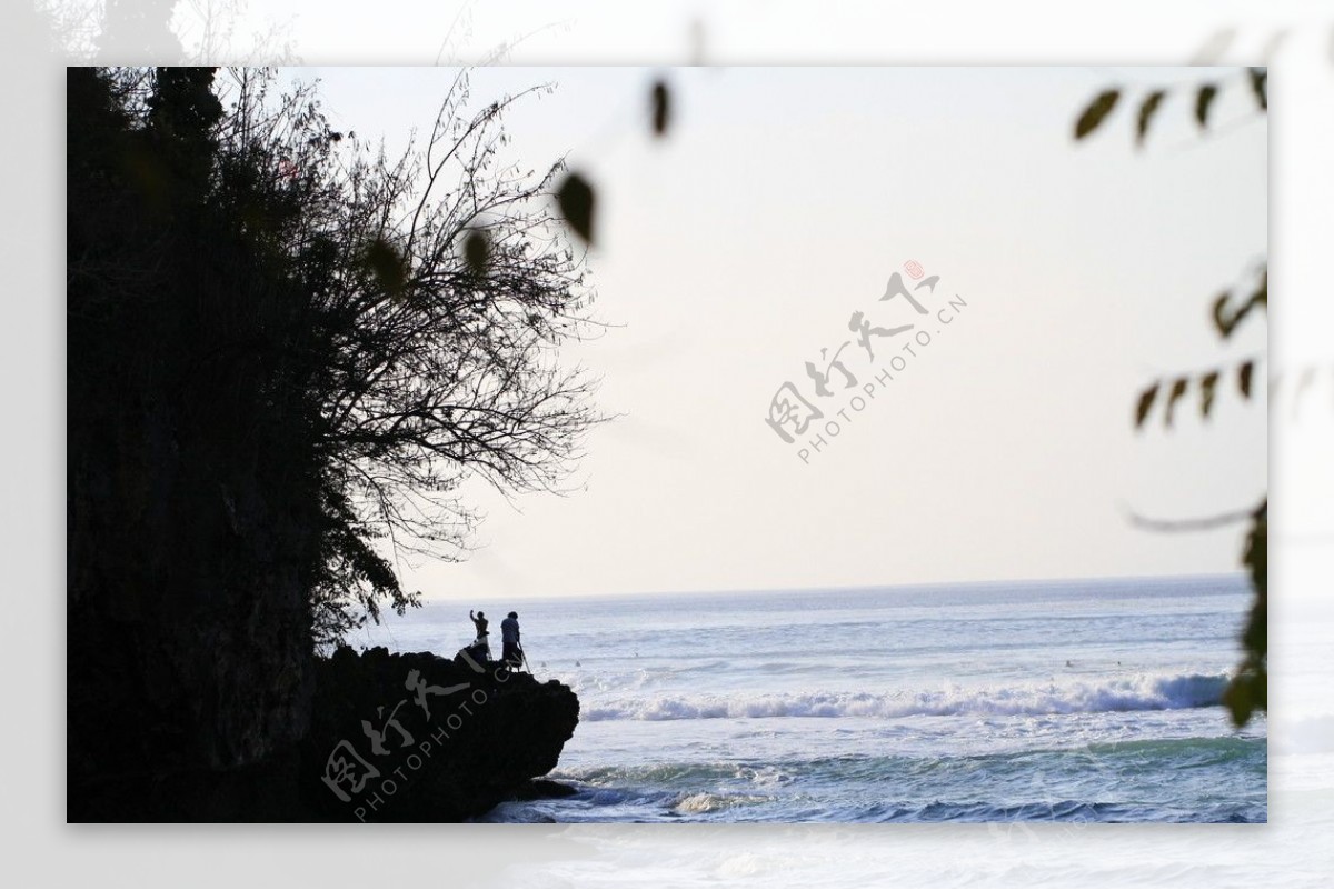巴厘岛海滩风光图片