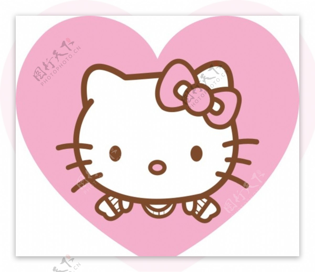 粉色KITTY猫图片