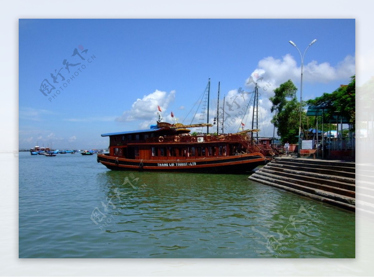越南轮船图片