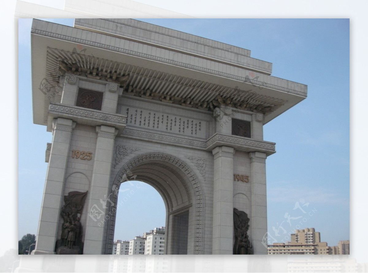 朝鲜凯旋门图片