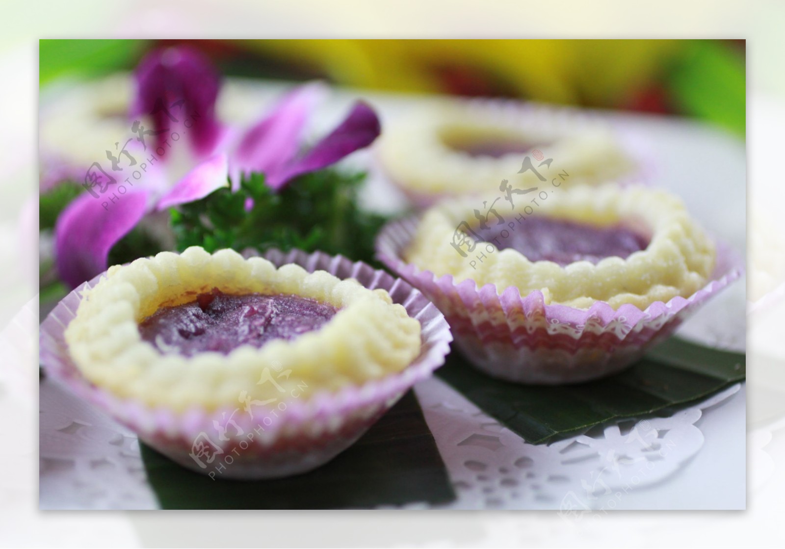 蛋挞皮版栗子紫薯酥的做法步骤图 - 君之博客|阳光烘站
