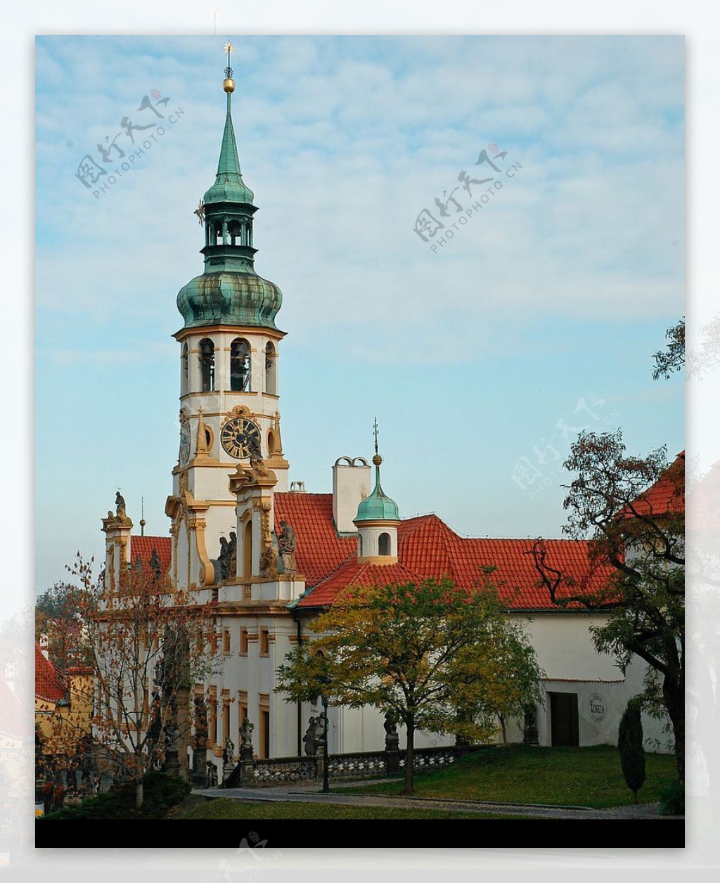 布拉格的教堂图片