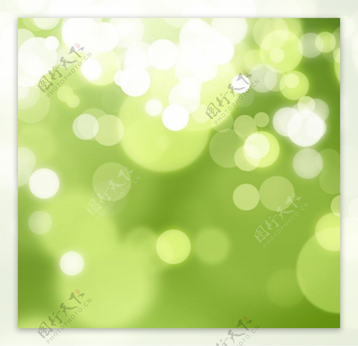 绿色星光背景图片