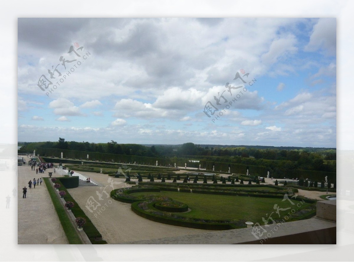 凡尔赛宫后花园图片