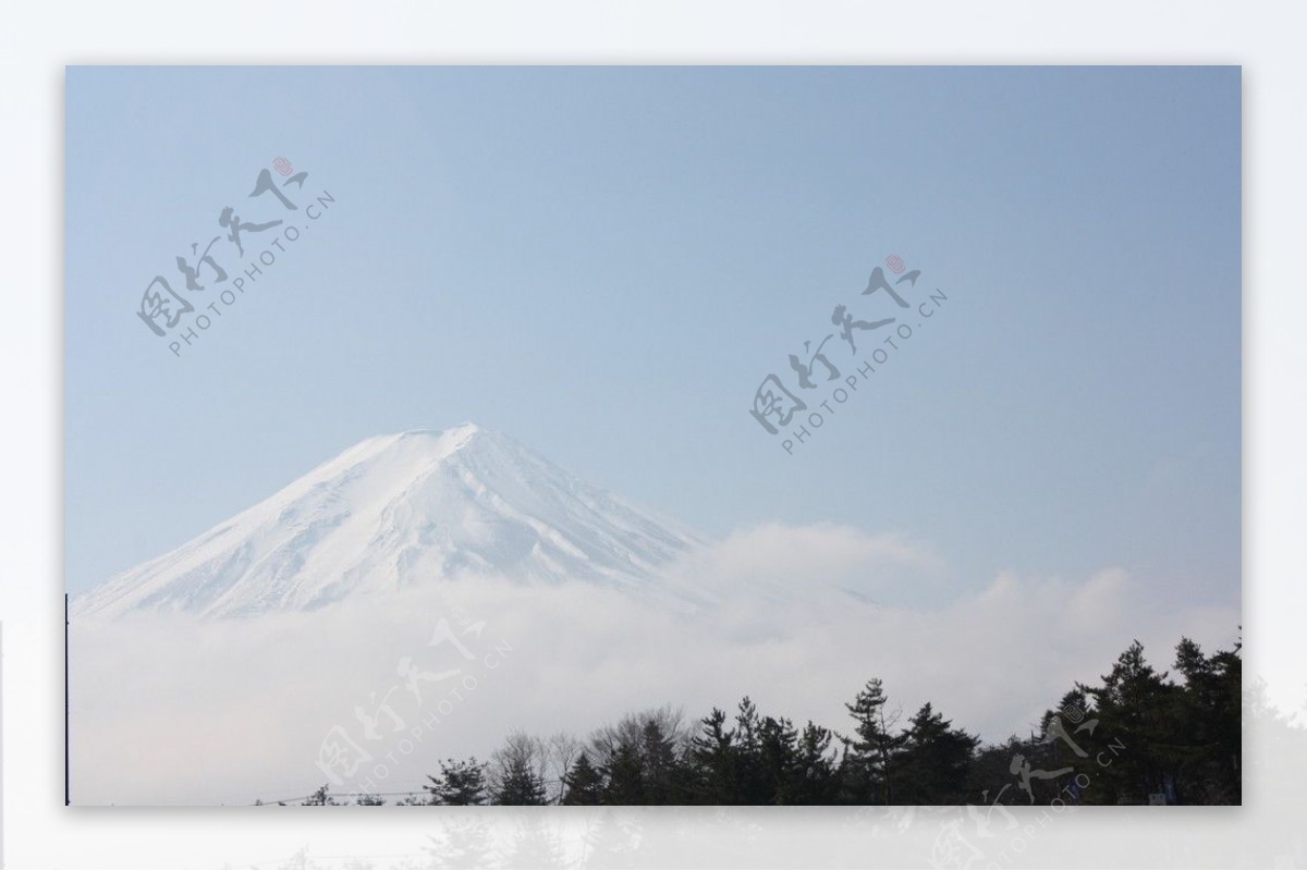 日本富士山图片