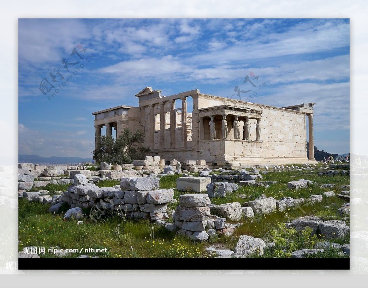 古希腊神庙图片