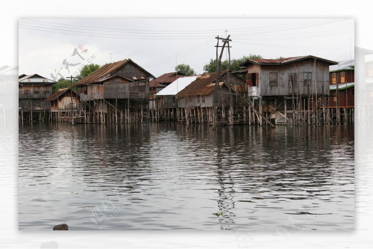 缅甸克耶邦村庄图片