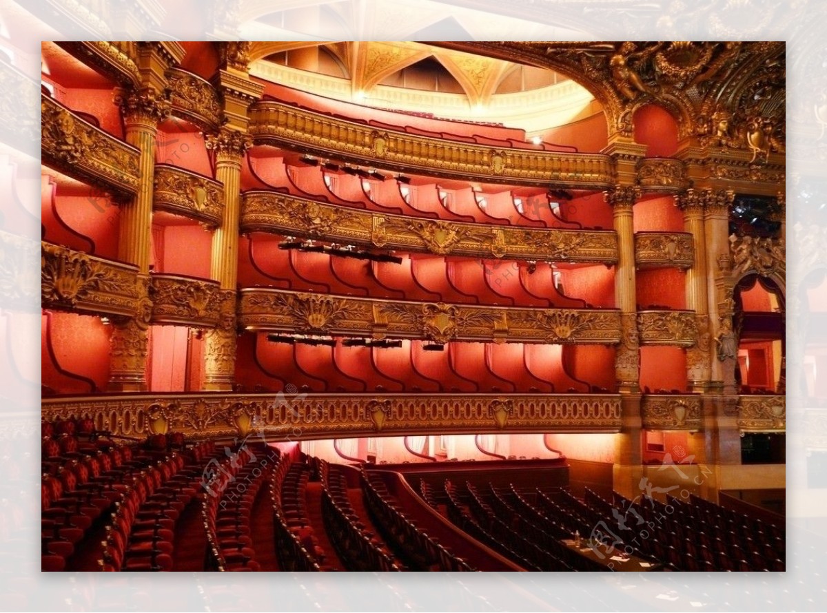 巴黎巴黎歌劇院宏偉氣派之廳图片