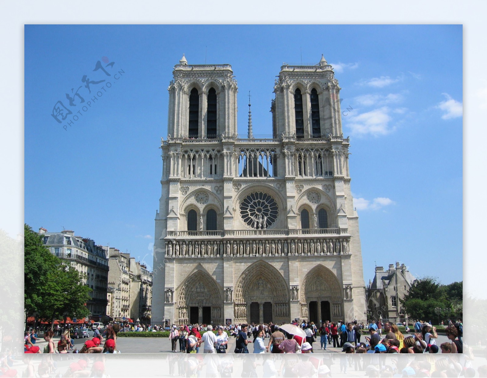 魅力城市系列巴黎巴黎圣母院图片