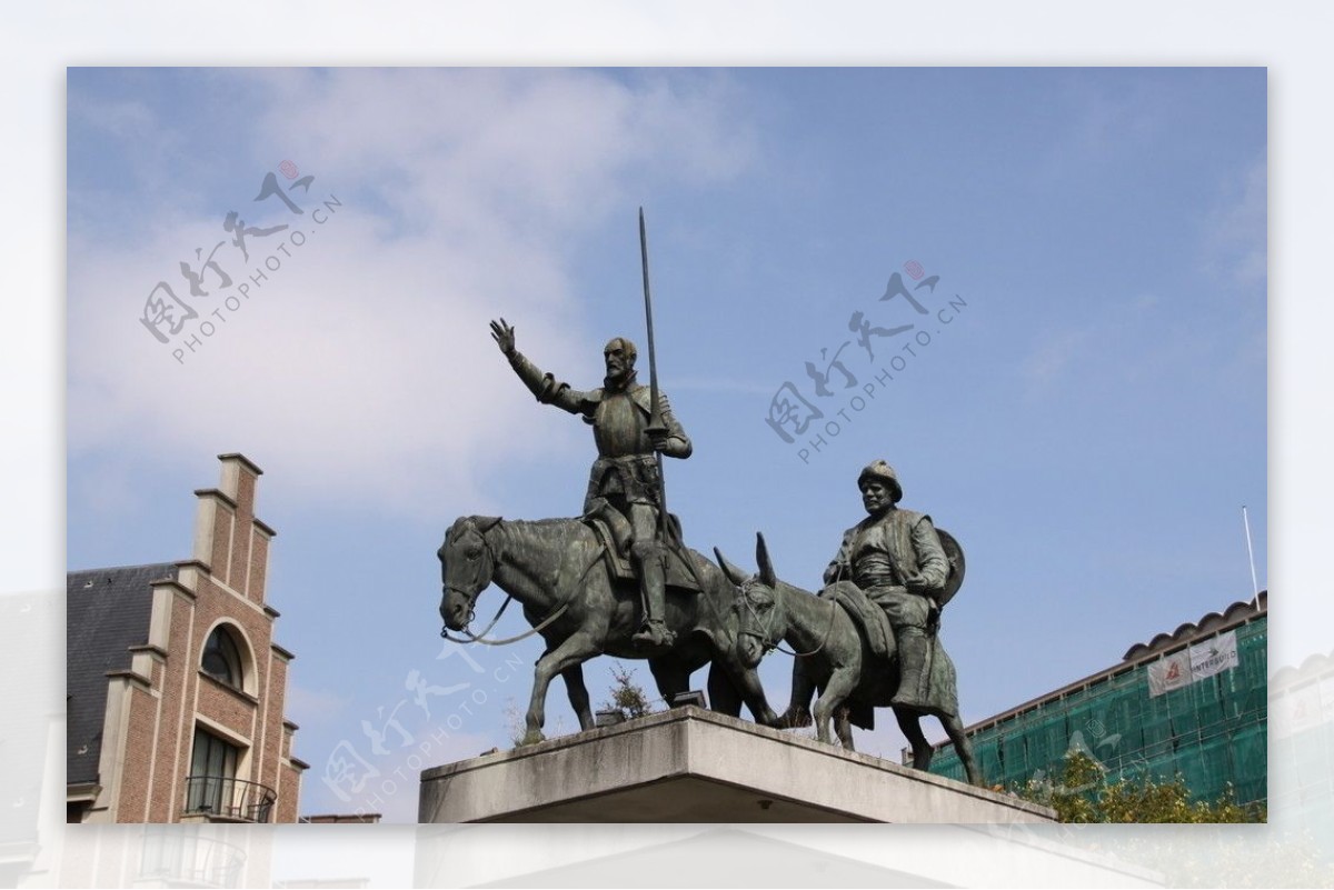 比利时广场雕塑图片