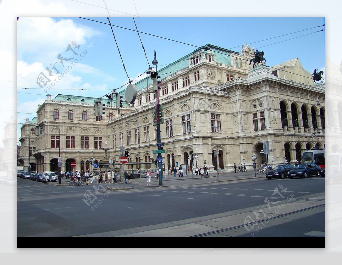 奥地利街景图片