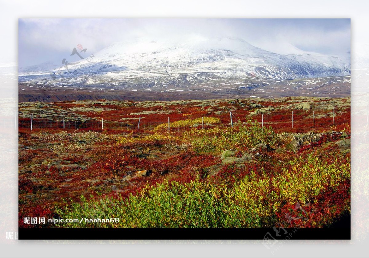 雪域风情冰岛图片