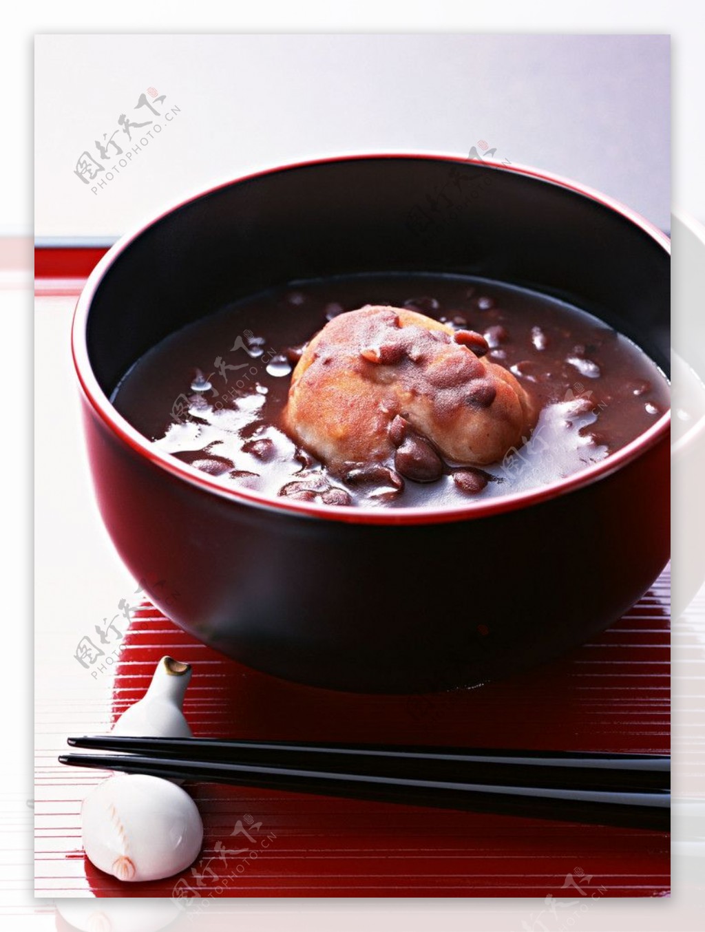 紅豆麻糬湯图片