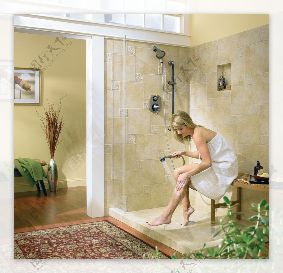 豪室系列暗装淋浴龙头图片
