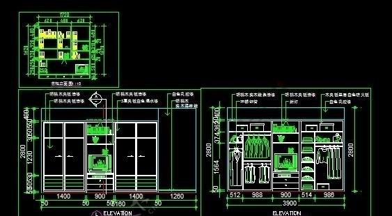 组合衣柜图片