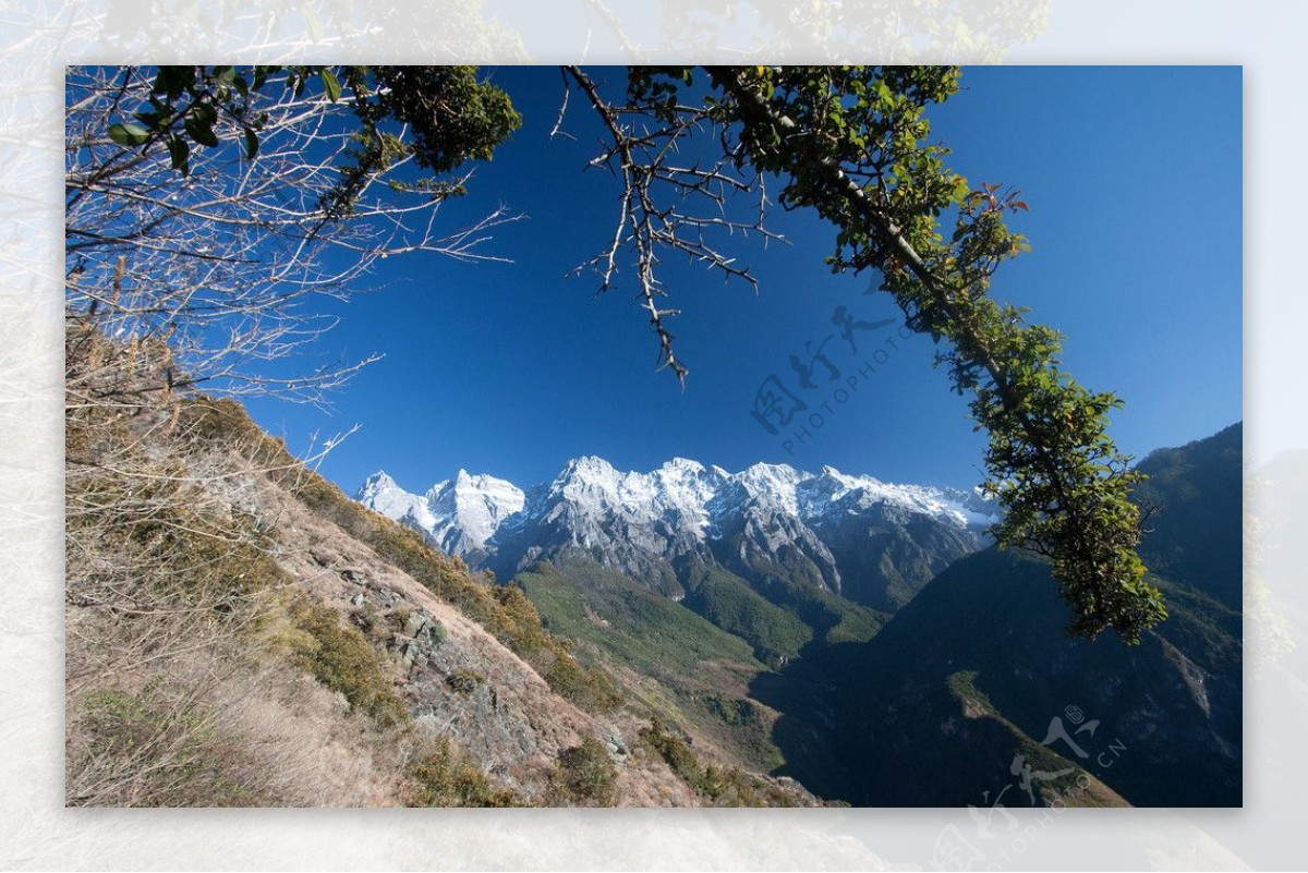 壮美喜马拉雅山脉图片