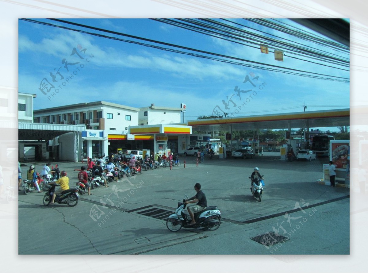泰国加油站图片