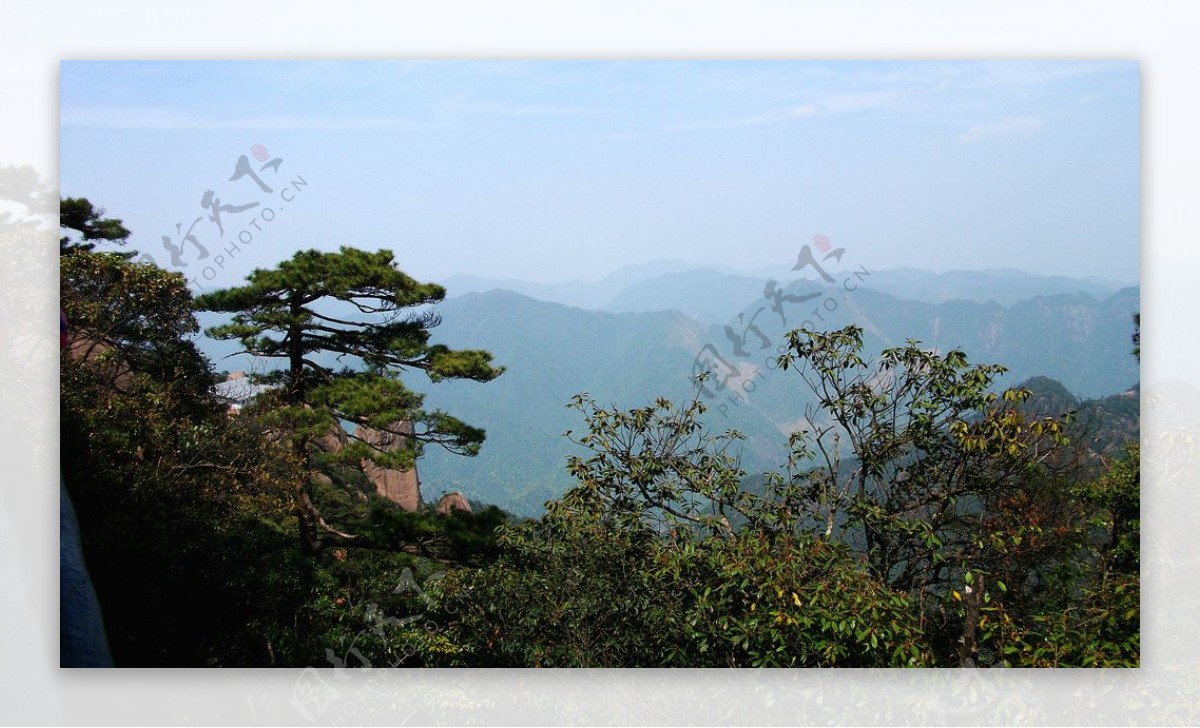 三清山远景图片