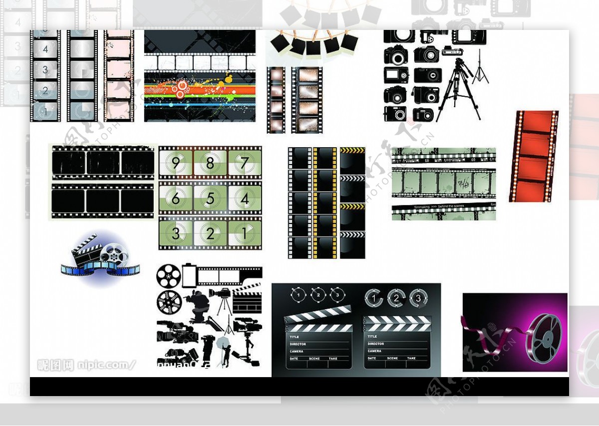 影像相关素材图片