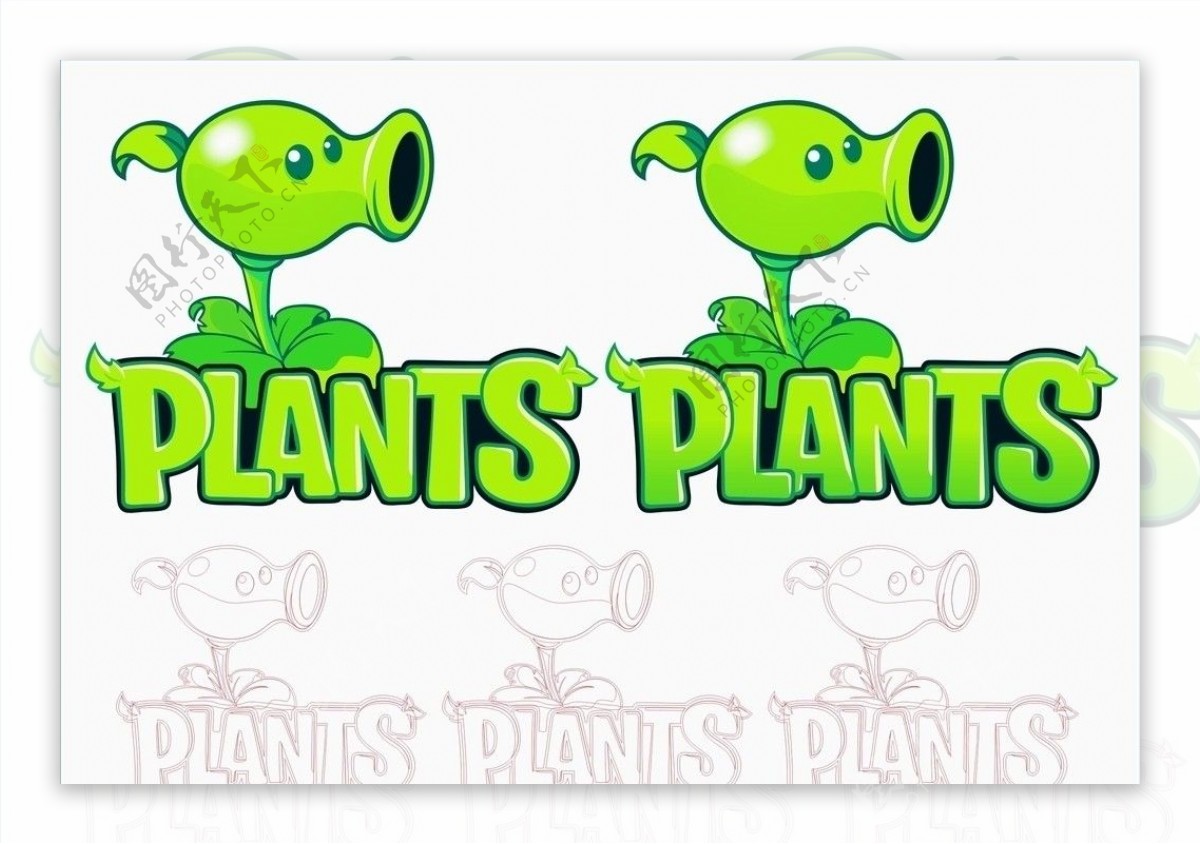 植物大战僵尸豌豆图片