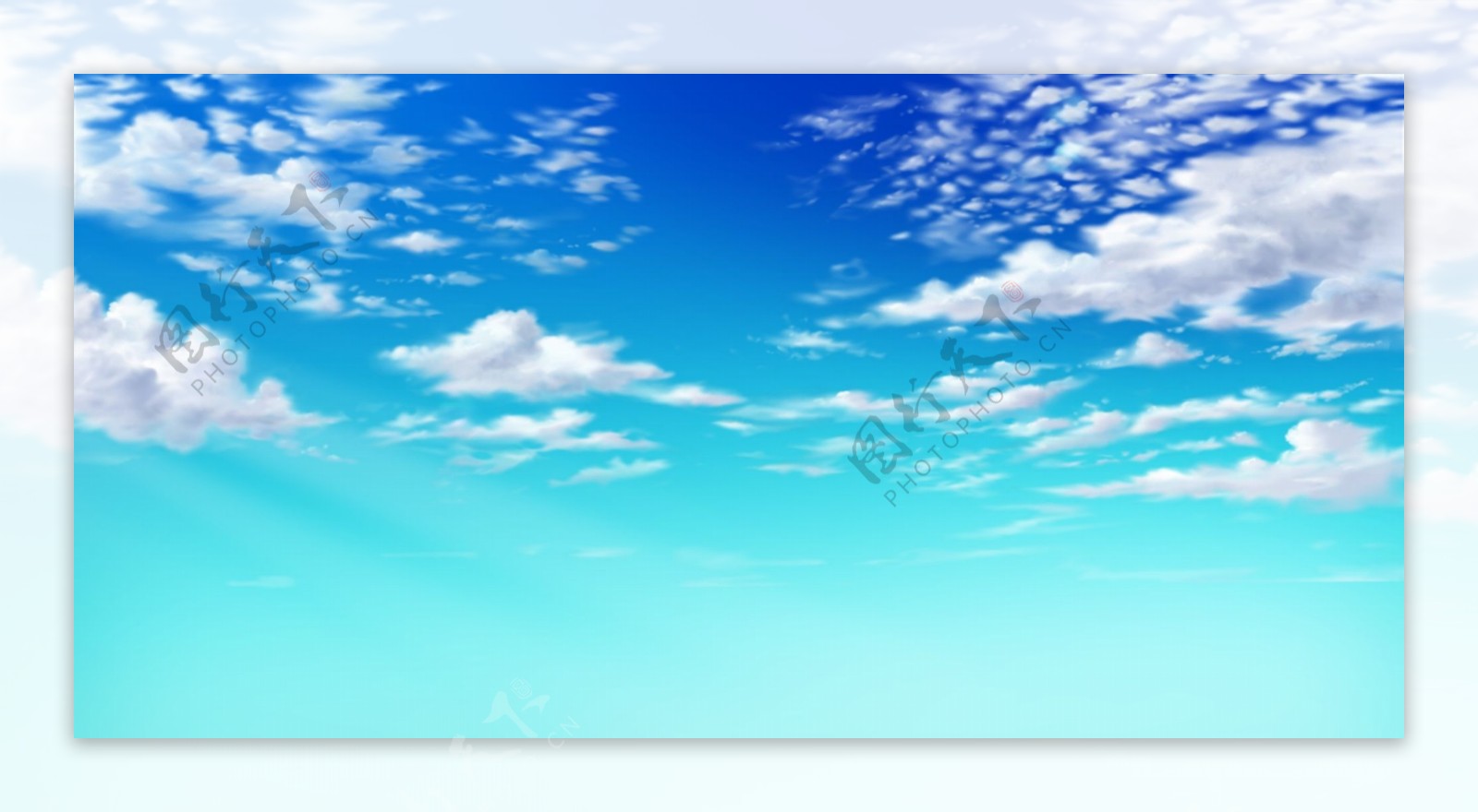 动画背景天云图片