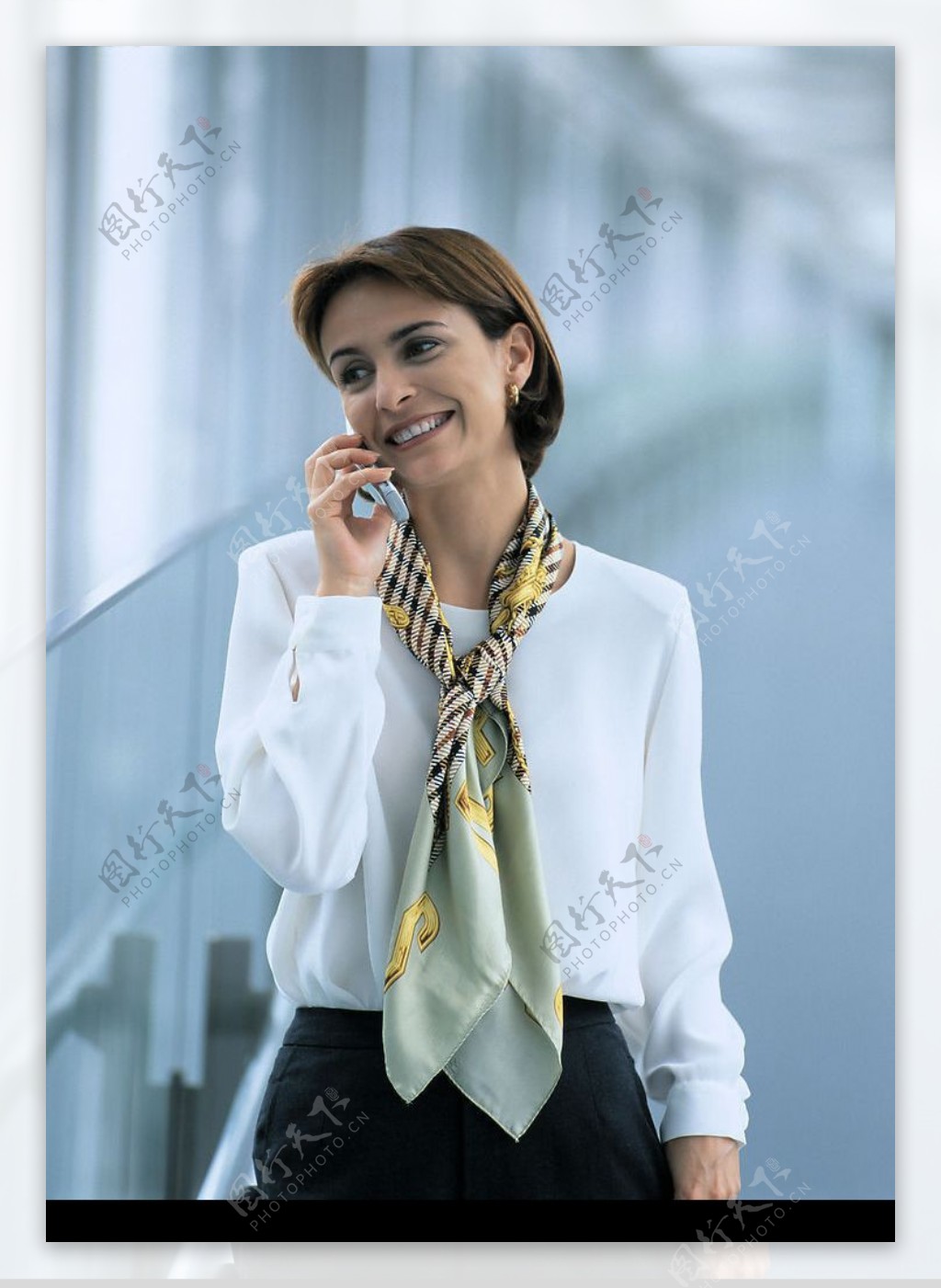 女人上班族電話通訊科技图片
