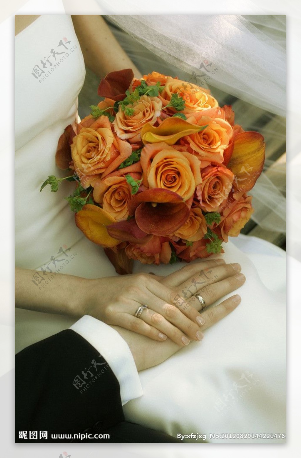 婚礼鲜花图片