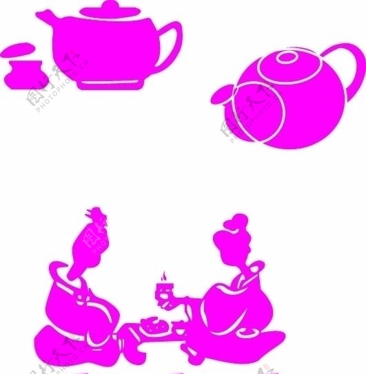 茶与人图片