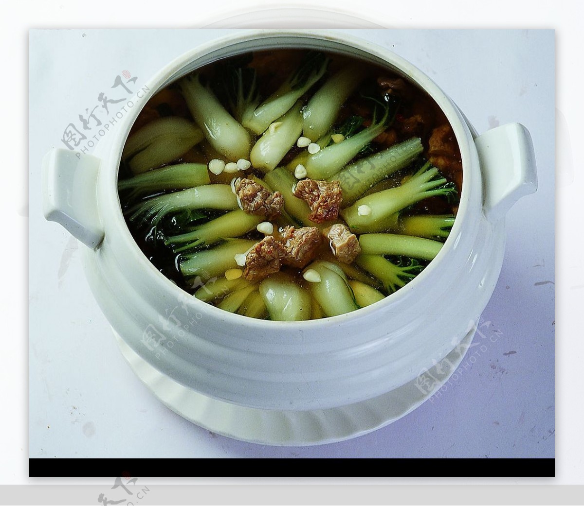 金银菜胆炖猪肺图片