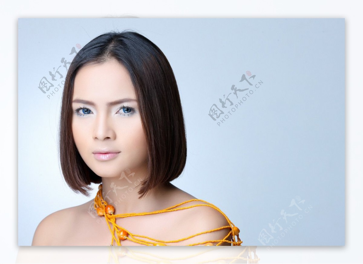 亚洲美女写真越南化妆美容素材美容高清图片