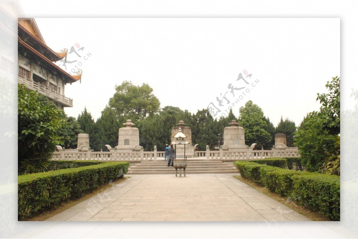 西禅寺高僧墓图片