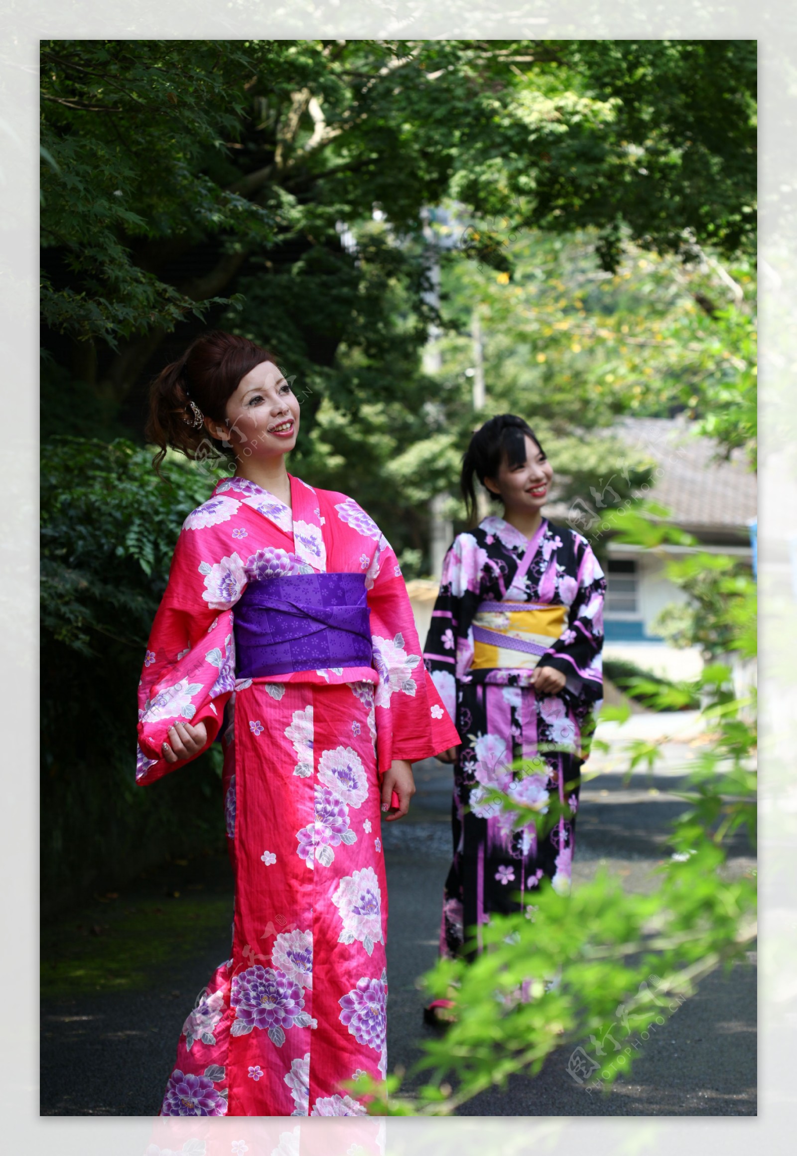 高清日本和服少女图片