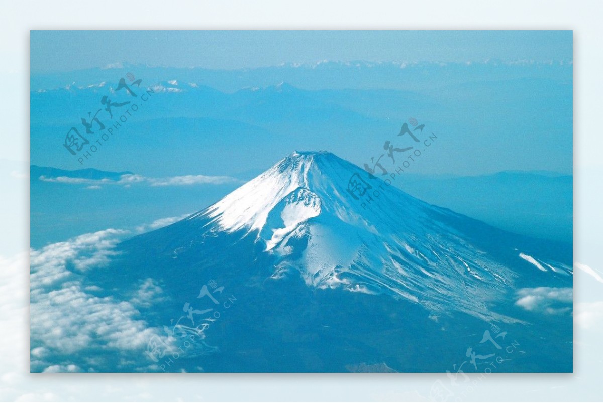 雪山景图片