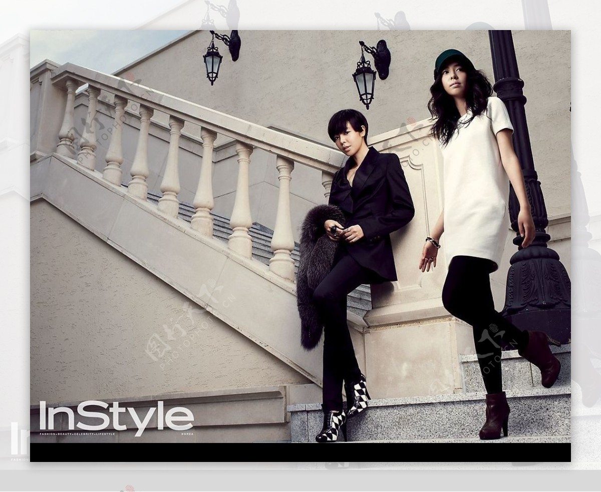 韩国Instyle封面模特3图片