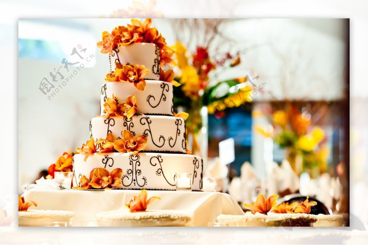 结婚蛋糕图片素材-编号15720818-图行天下