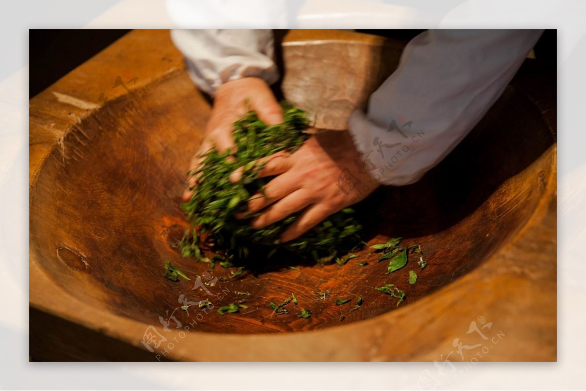 制茶图片