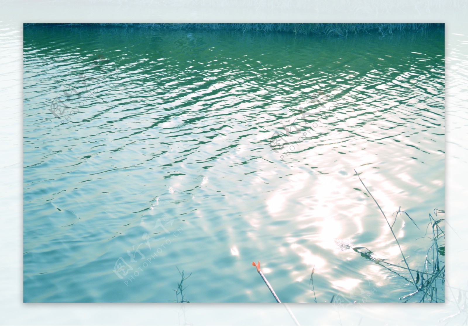 湖水水波图片