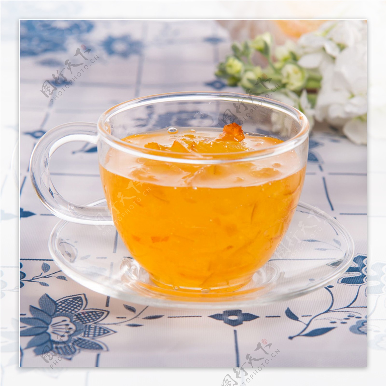 蜂蜜柚子茶图片