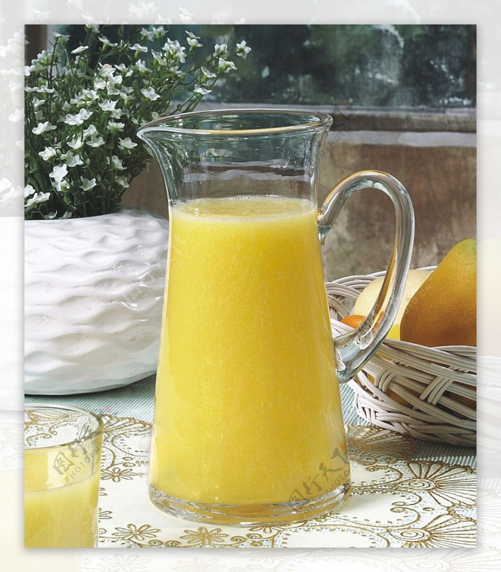 芒果汁图片