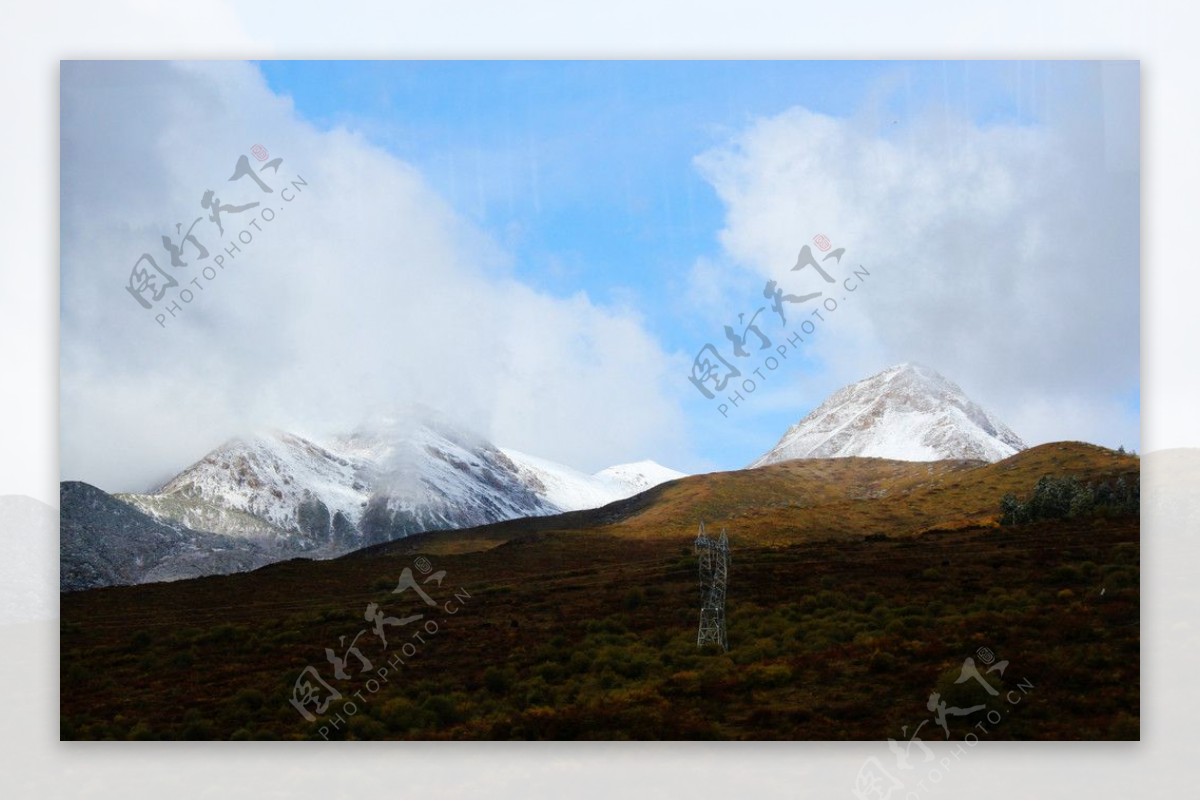 雪山图片