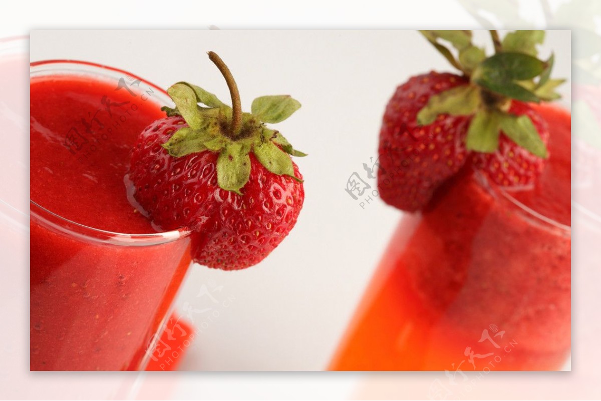 草莓汁图片素材-编号16051557-图行天下